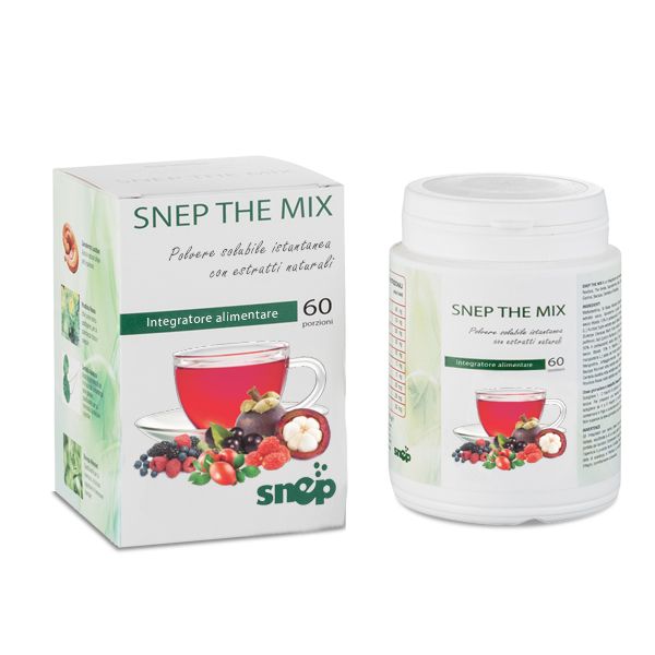 Integratore alimentare drenante e antiossidante naturale: The Mix Snep